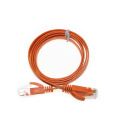 Orange ethernet cat6 Flat Patch Cable